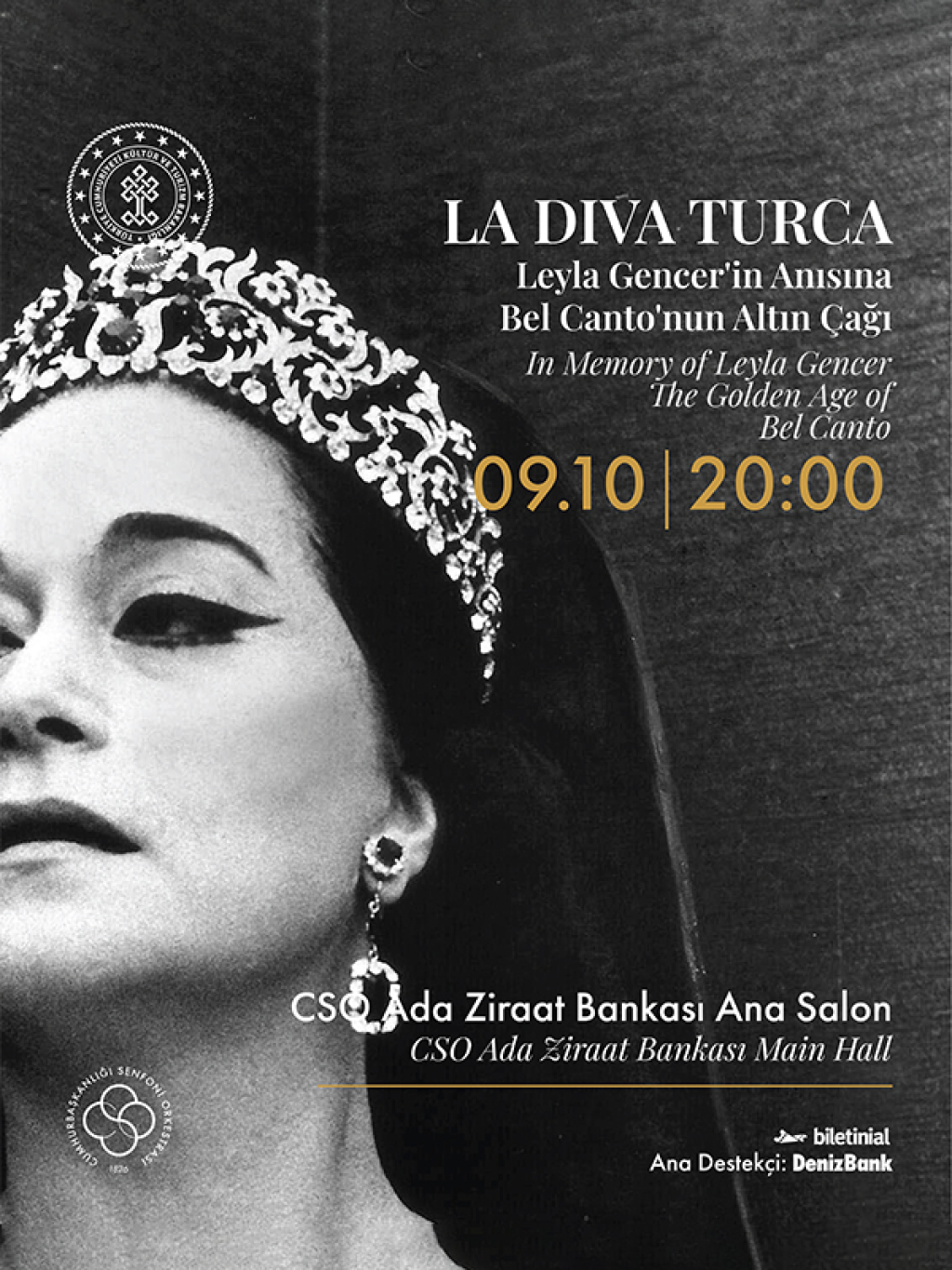 Cumhurbaşkanlığı Senfoni Orkestrası "La Diva Turca" Leyla Gencer'in Anısına · Bel Canto'nun Altın Çağı