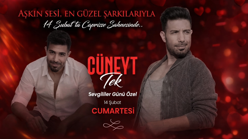 Cüneyt Tek ile Sevgililer Günü Özel Gala