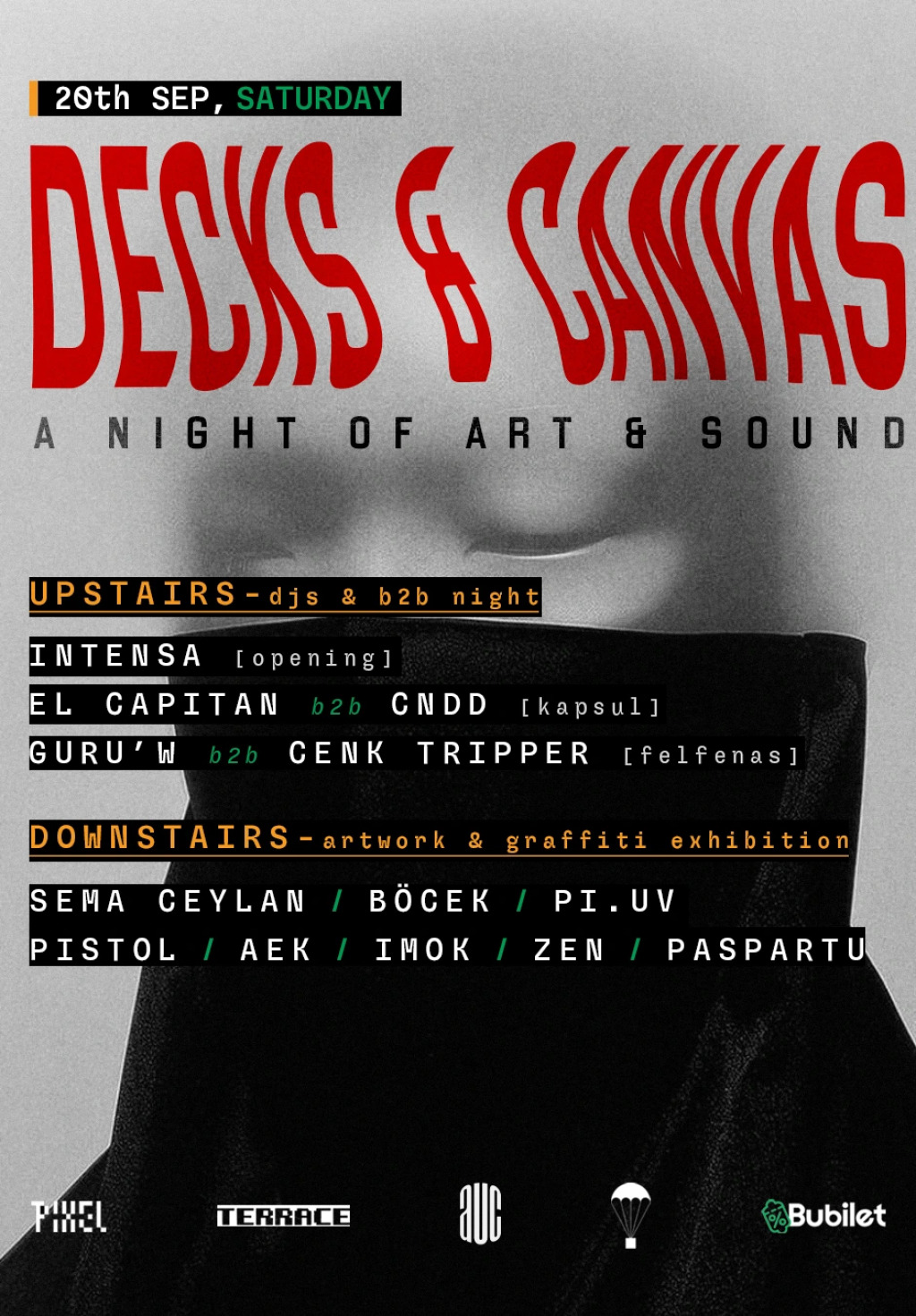 Decks & Canvas - A Night Of Art & Sound