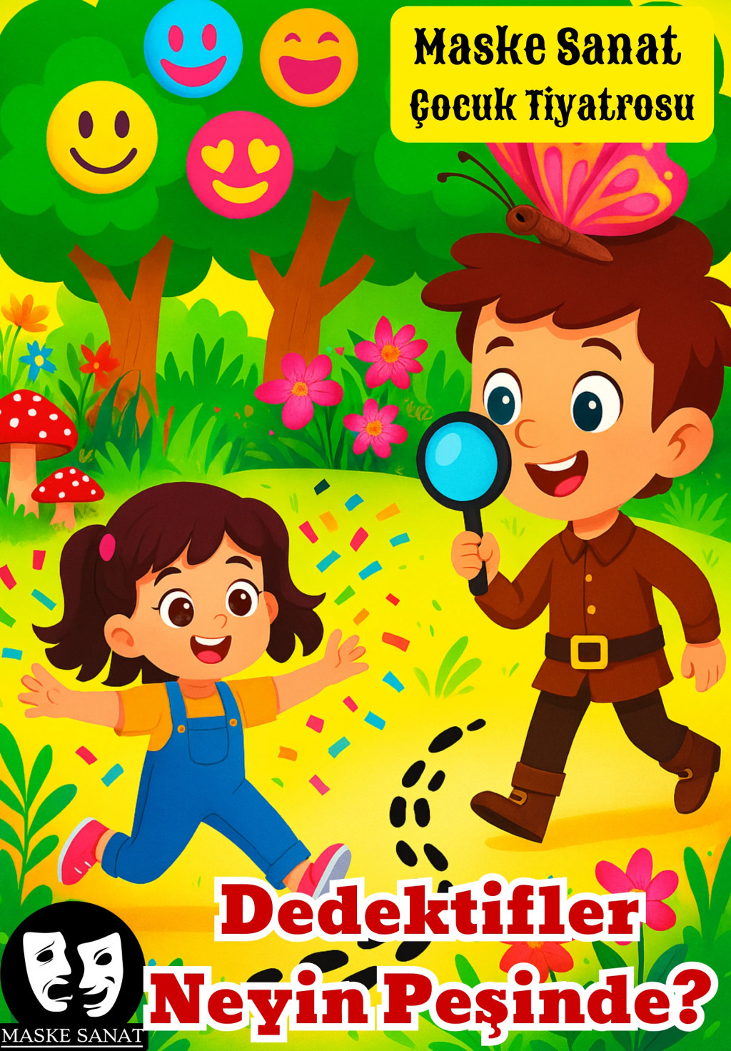 Dedektifler Neyin Peşinde? / Müzikli Eğlenceli Çocuk Tiyatrosu