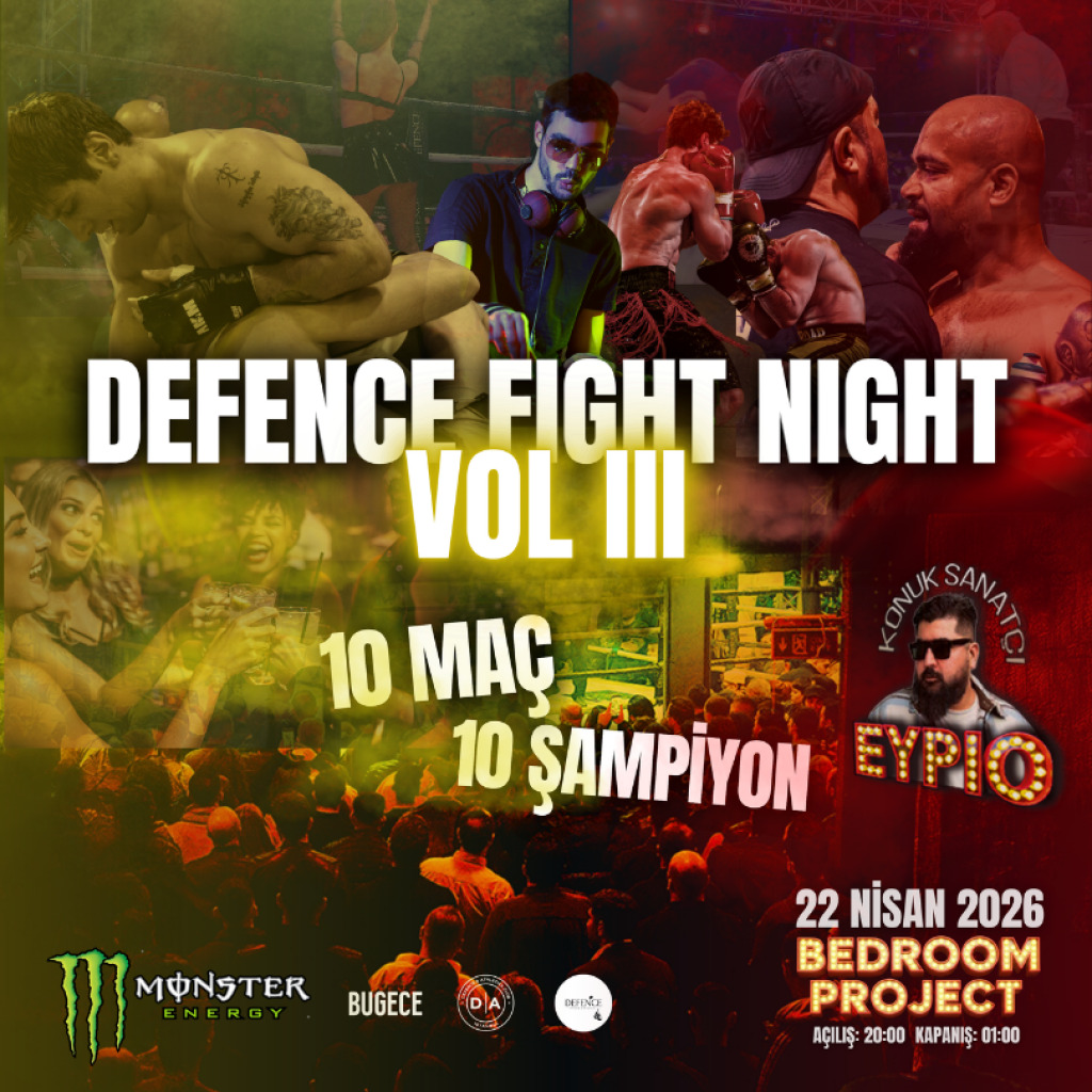 DEFENCE FIGHT NIGHT VOL. 3 10 MAÇ – 10 ŞAMPİYON
