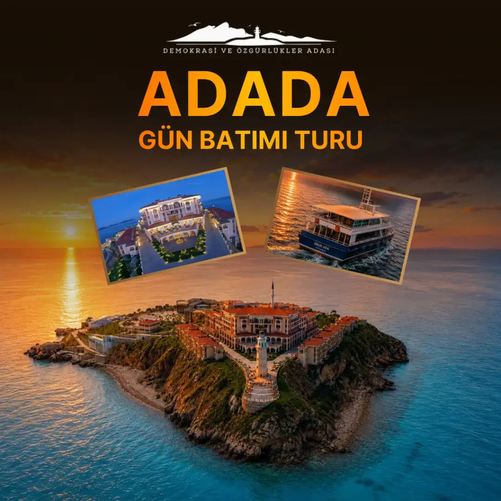 Demokrasi ve Özgürlükler Adası'nda Gün Batımı Turu