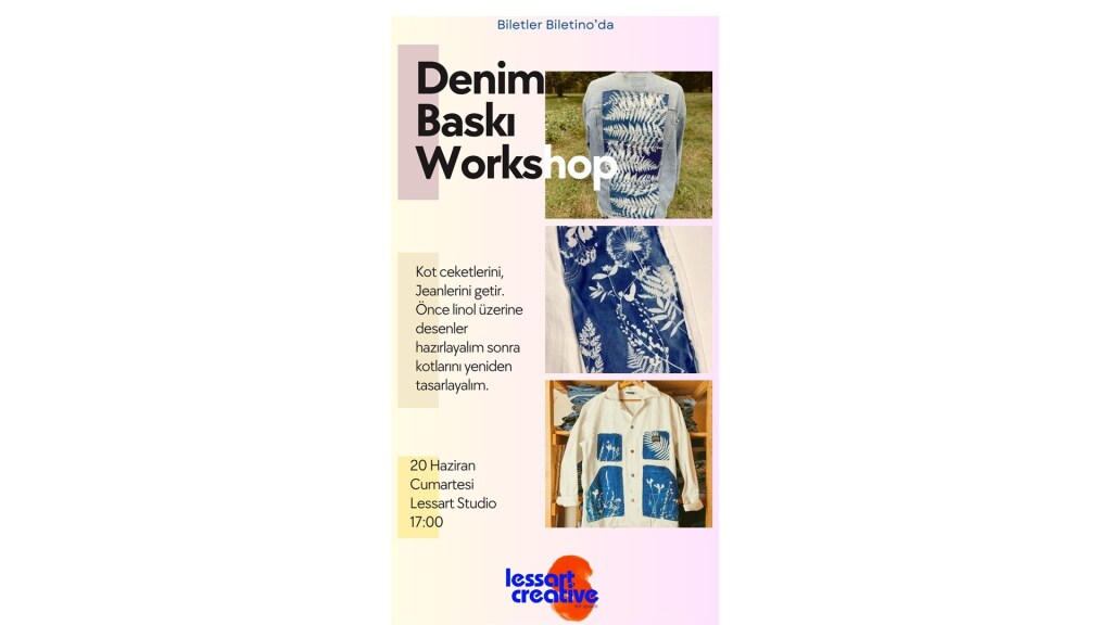 Denim Baskı Workshopu