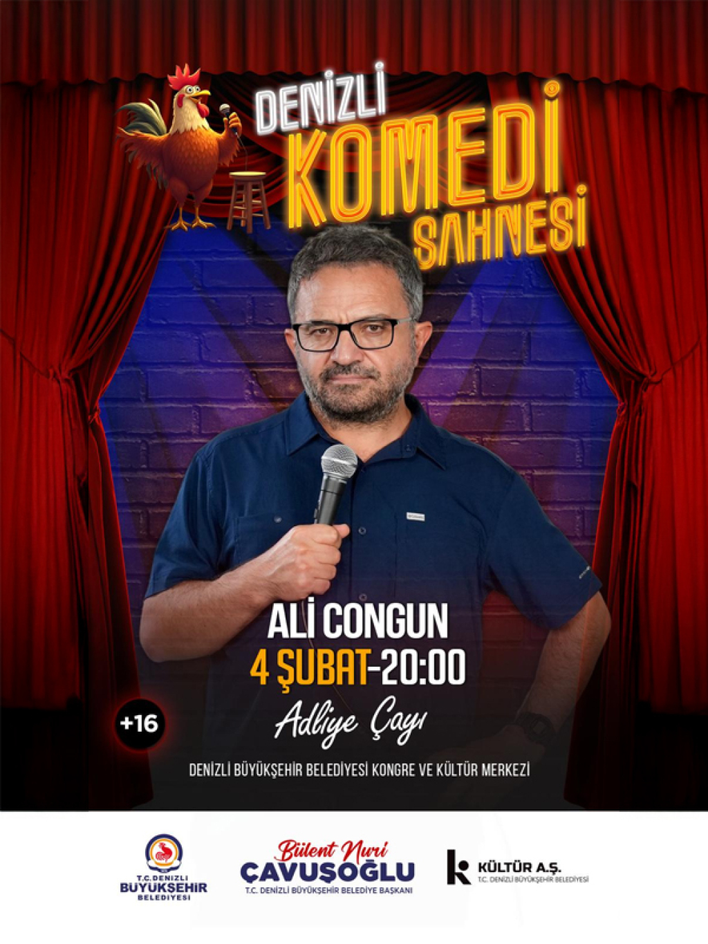 Denizli Komedi Sahnesi Ali Congun