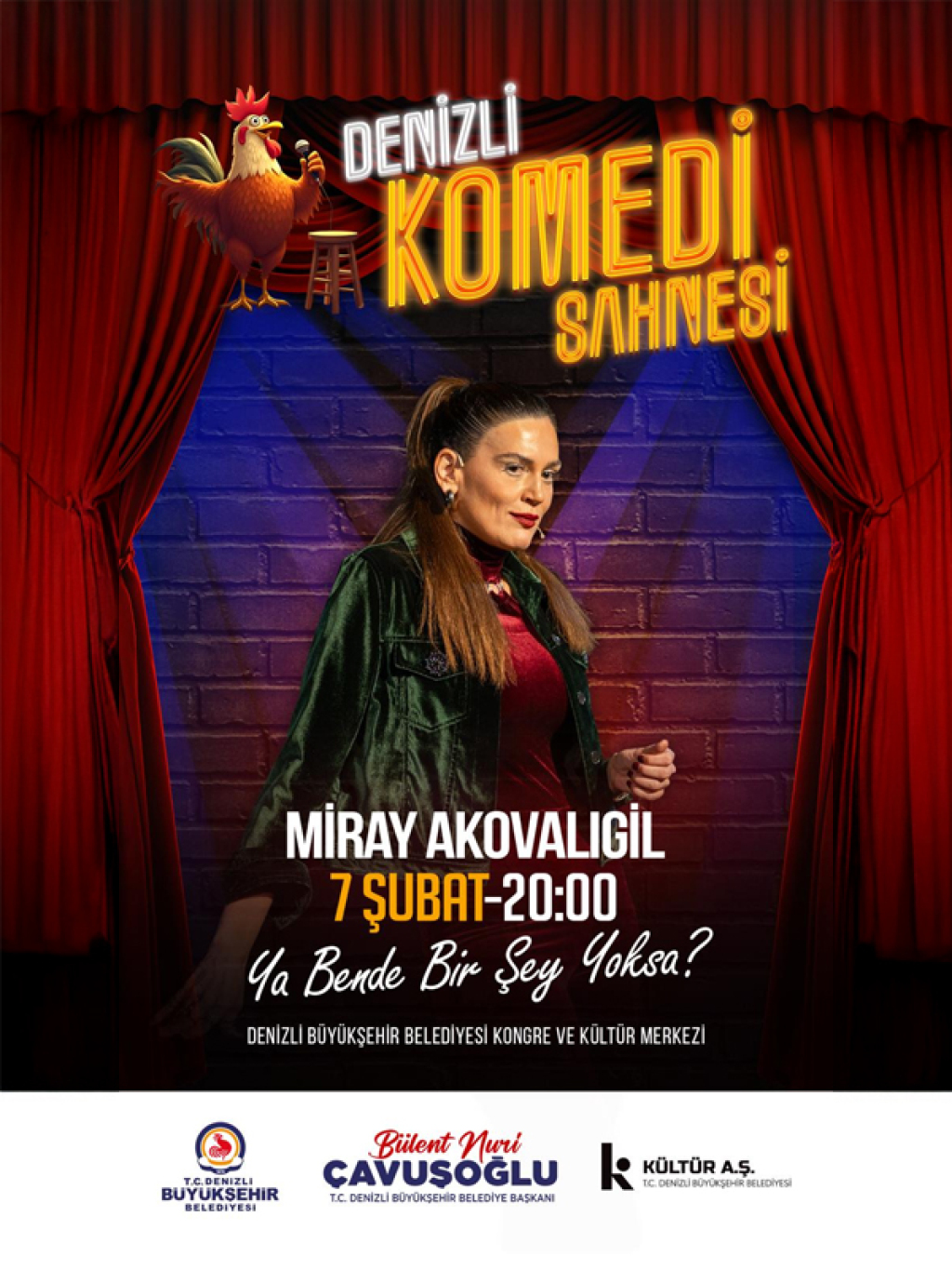 Denizli Komedi Sahnesi Miray Akovalıgil