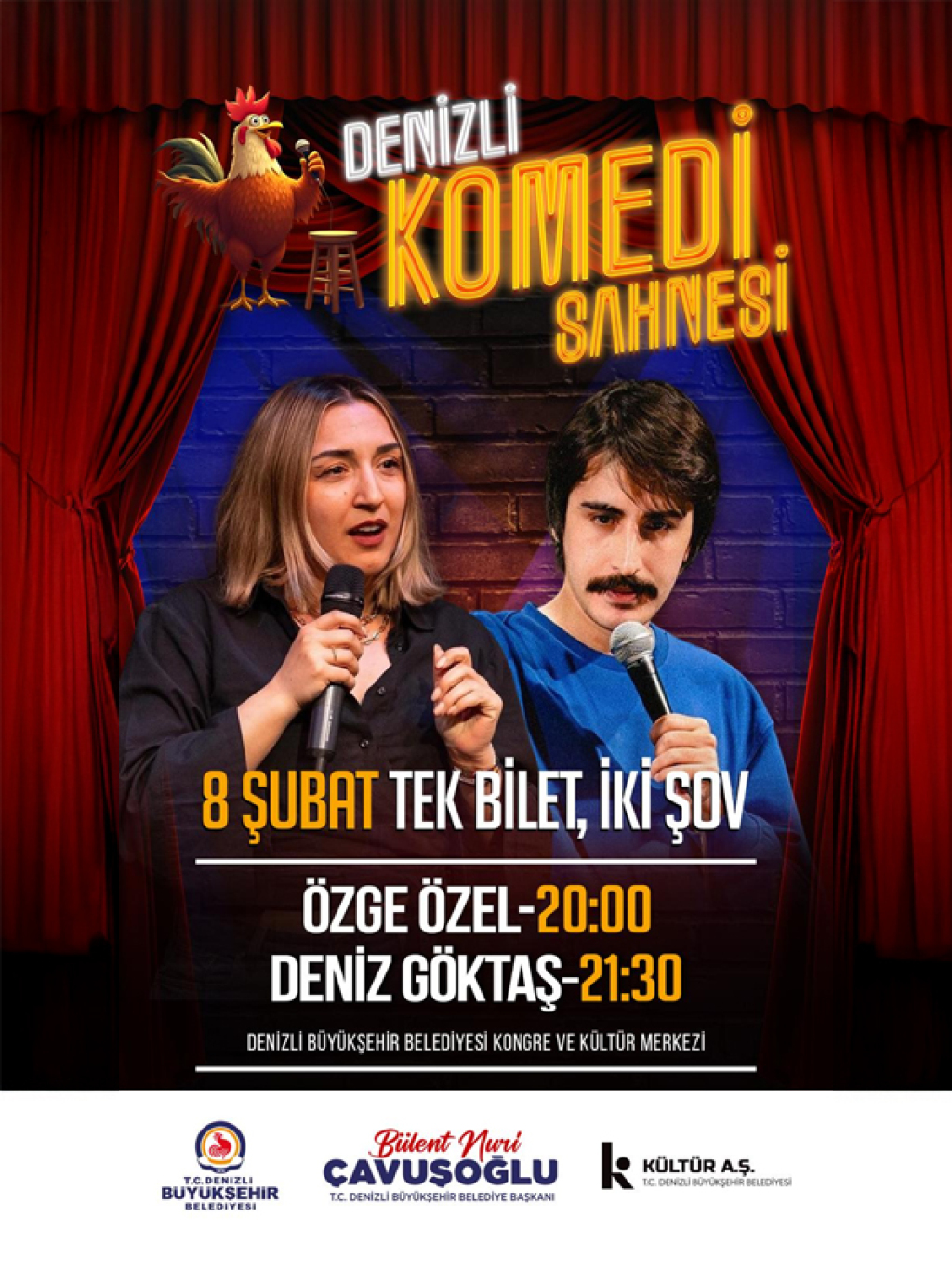 Denizli Komedi Sahnesi Özge Özel - Deniz Göktaş