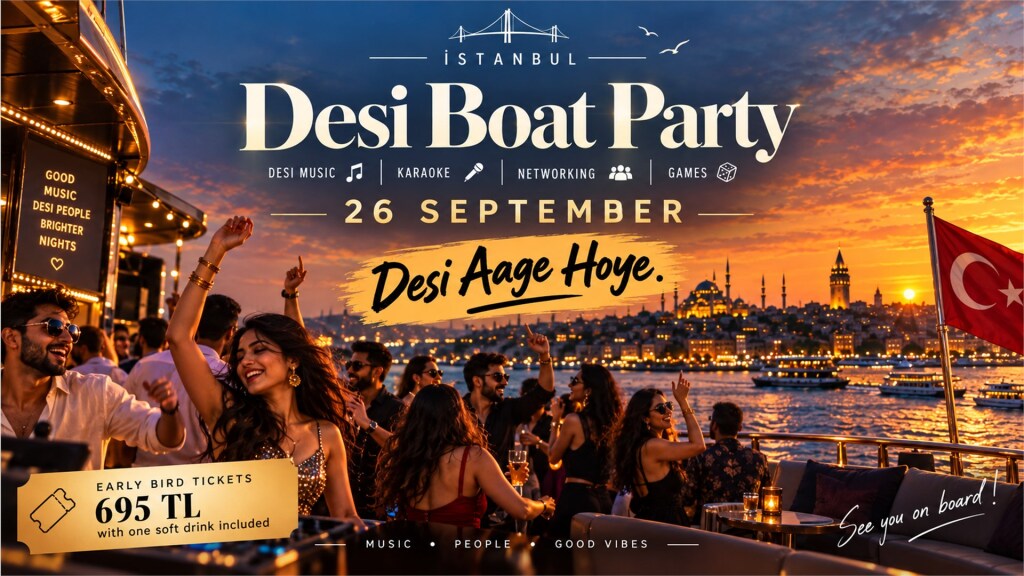 Desi Boat Party Istanbul