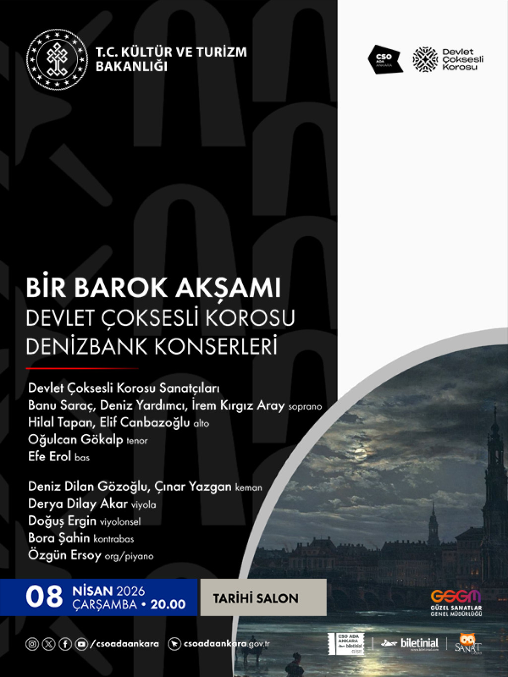 Devlet Çoksesli Korosu Denizbank Konserleri - Bir Barok Akşamı