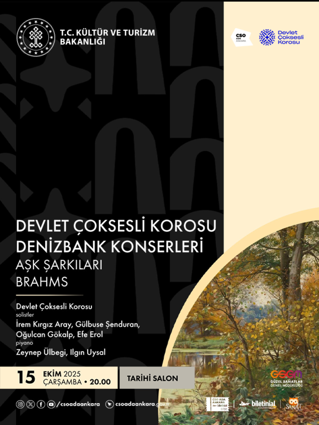 Devlet Çoksesli Korosu Sanatçıları - Aşk Şarkıları – Brahms