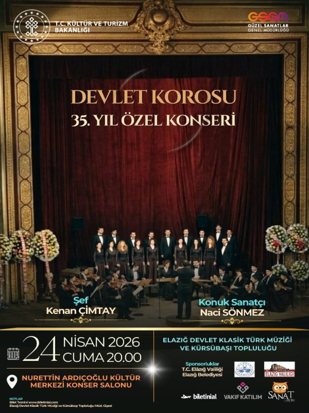 Devlet Korosu 35. Yıl Özel Konseri - Elazığ Devlet Klasik Türk Müziği ve Kürsübaşı Topluluğu