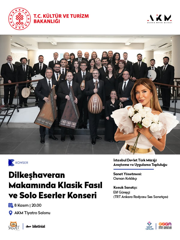 Dilkeşhaveran Makamında Klasik Fasıl ve Solo Eserler