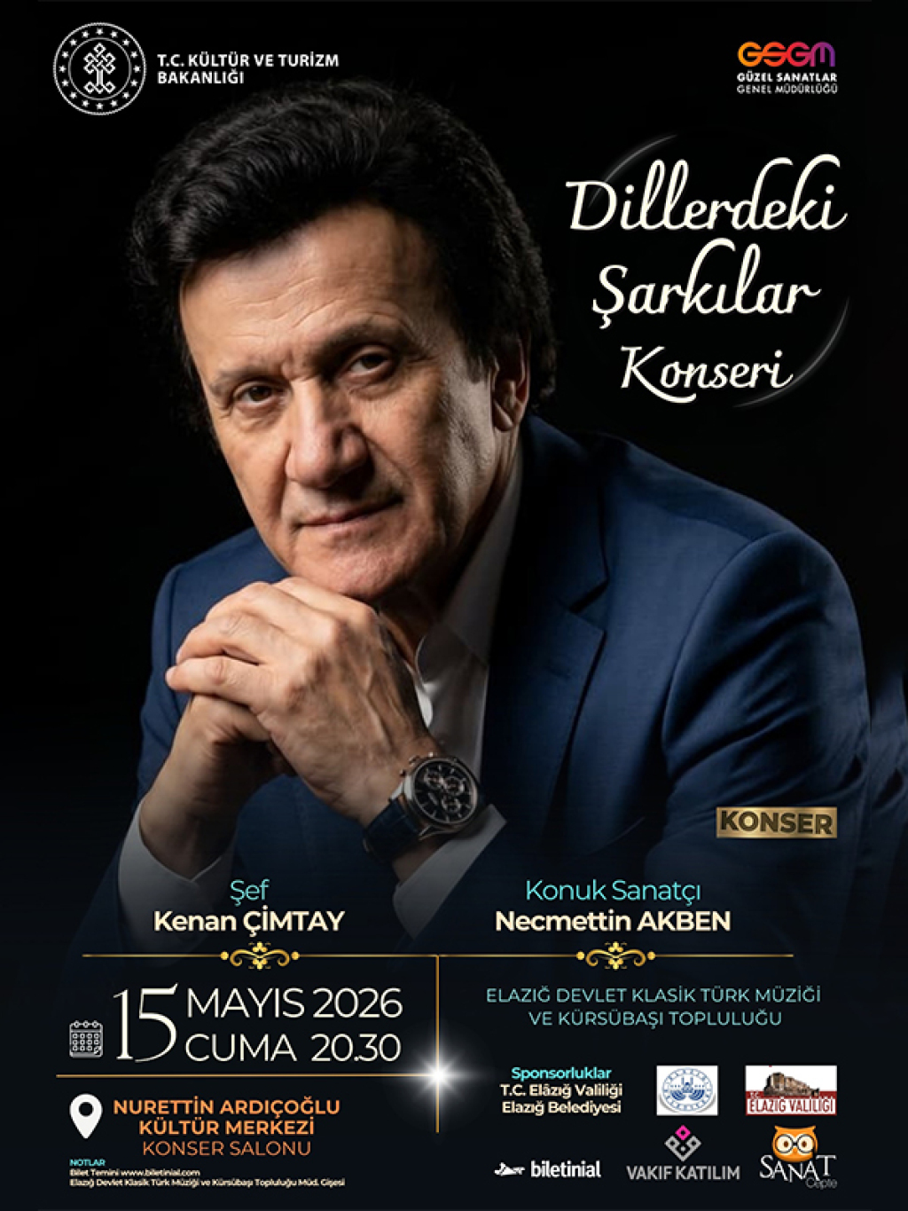 Dillerdeki Şarkılar - Elazığ Devlet Klasik Türk Müziği ve Kürsübaşı Topluluğu