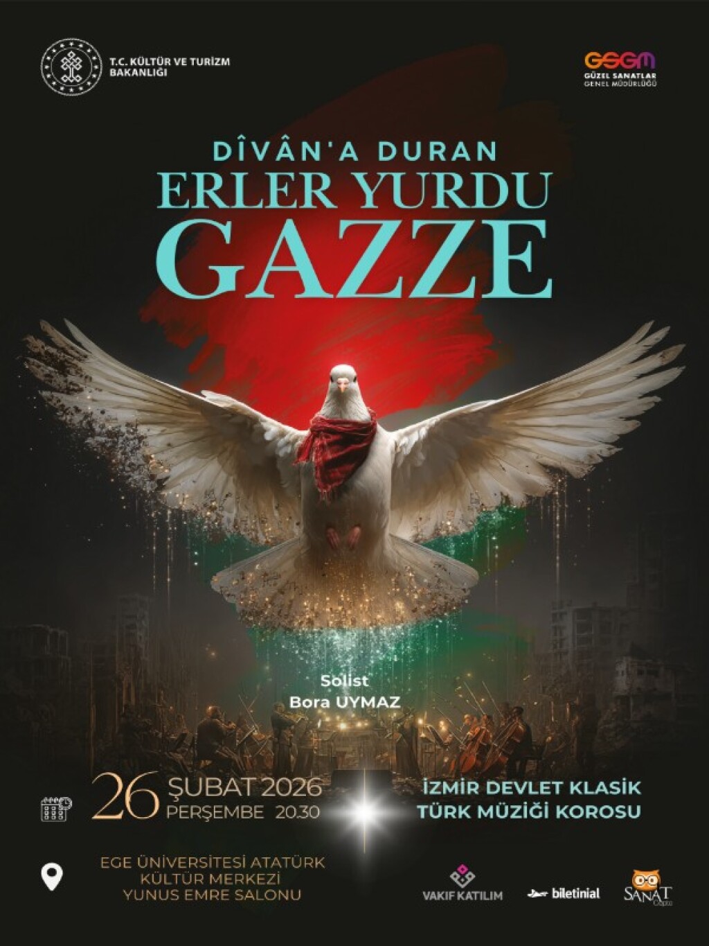 Divan'a Duran Erler Yurdu "Gazze" - İzmir Devlet Klasik Türk Müziği Korosu