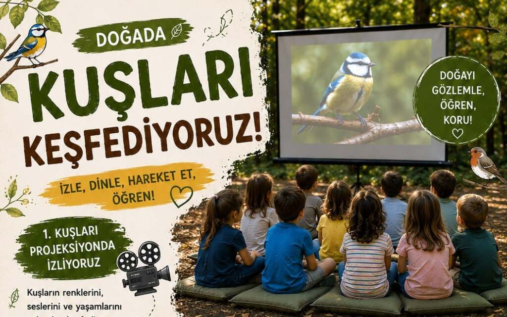 Doğada Kuşları Keşfediyoruz!