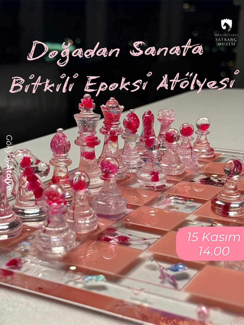 Doğadan Sanata: Bitkili Epoksi Atölyesi