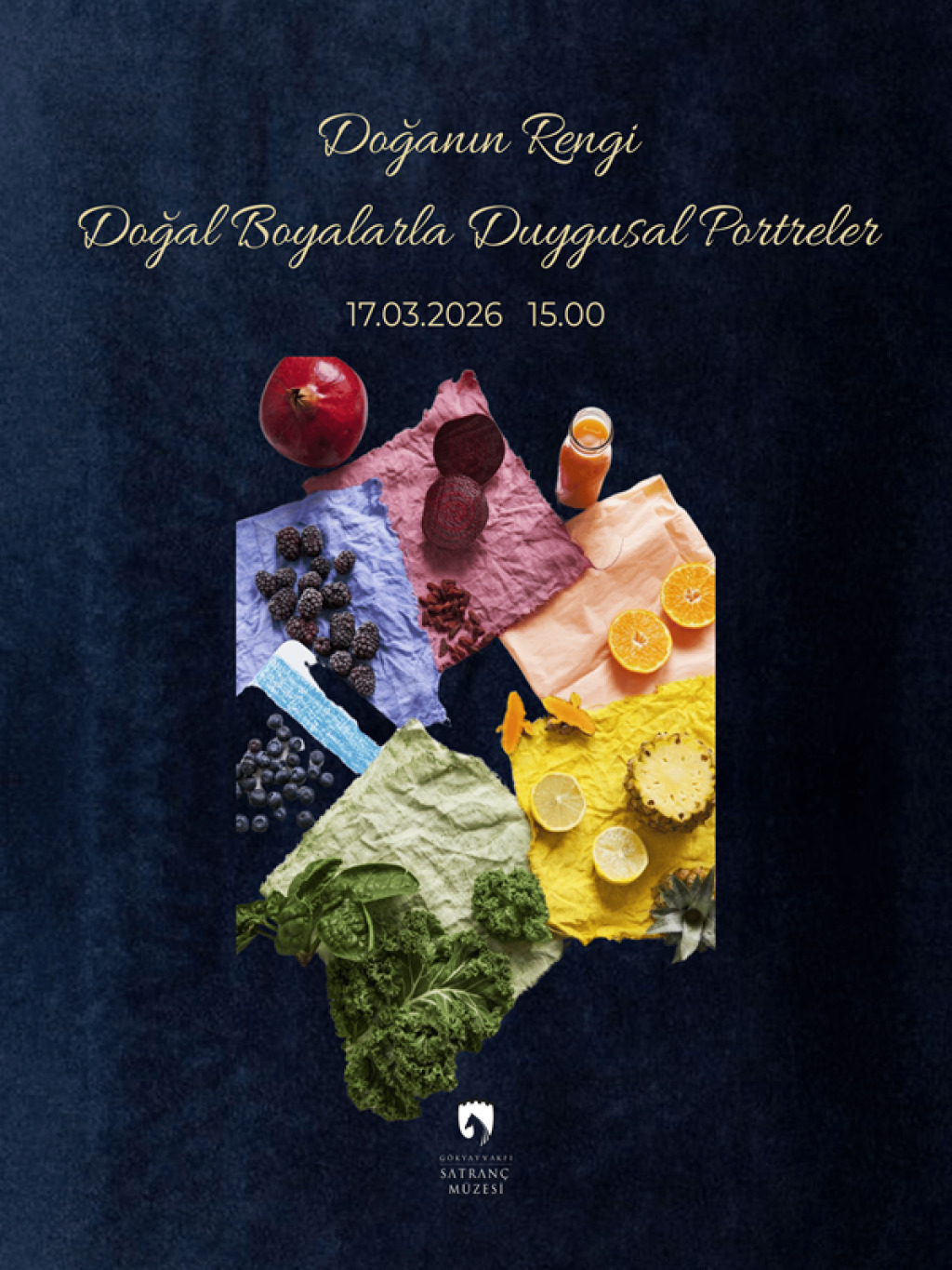 Doğanın Rengi: Doğal Boyalarla Duygusal Portreler