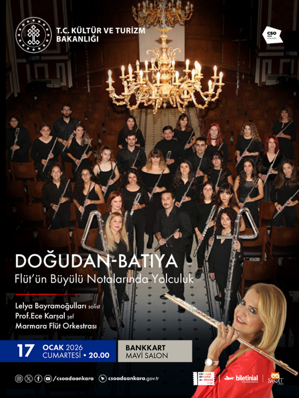 Doğudan - Batıya Flüt'ün Büyülü Notalarında Yolculuk