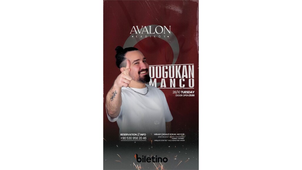 DOĞUKAN MANÇO AVALON KADIKÖY SAHNESİ
