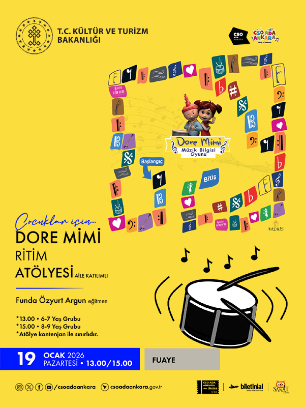 Dore Mimi Ritim Atölyesi & "Rastgele Ritim Etkinliği"