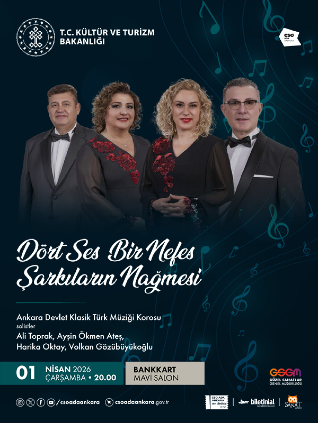 Dört Ses, Bir Nefes Şarkıların Nağmesi