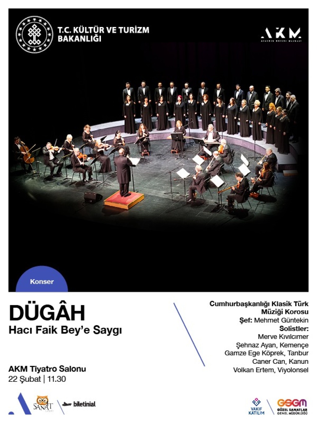 Dügâh Hacı Faik Bey'e Saygı