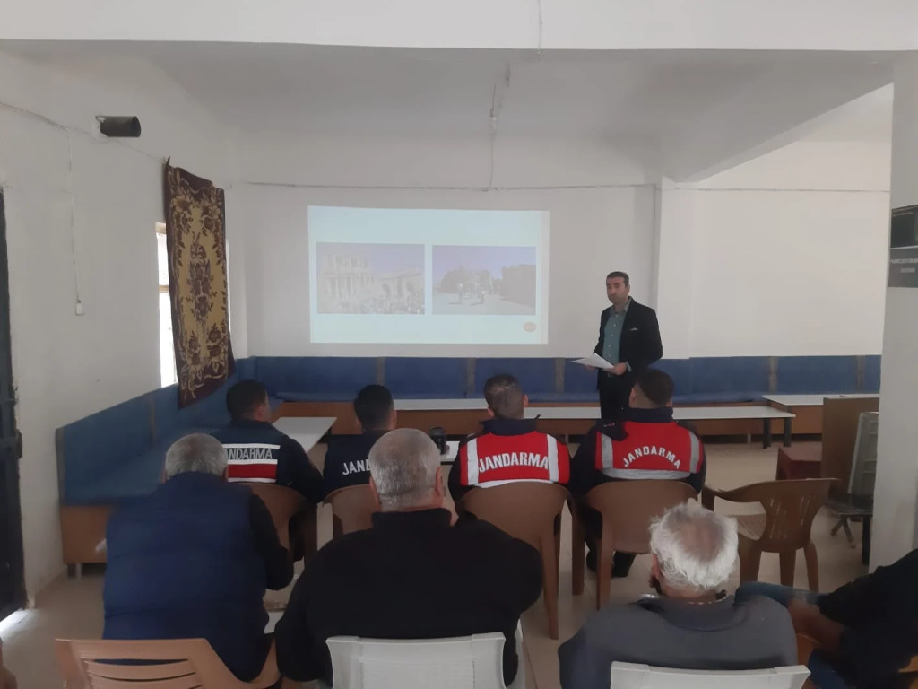 Dülük Halkının ve Kolluk Kuvvetlerinin Kültürel Miras ve Kültür Varlığı Kaçakçılığının Önlenmesi Konusunda Bilgilendirilmesi