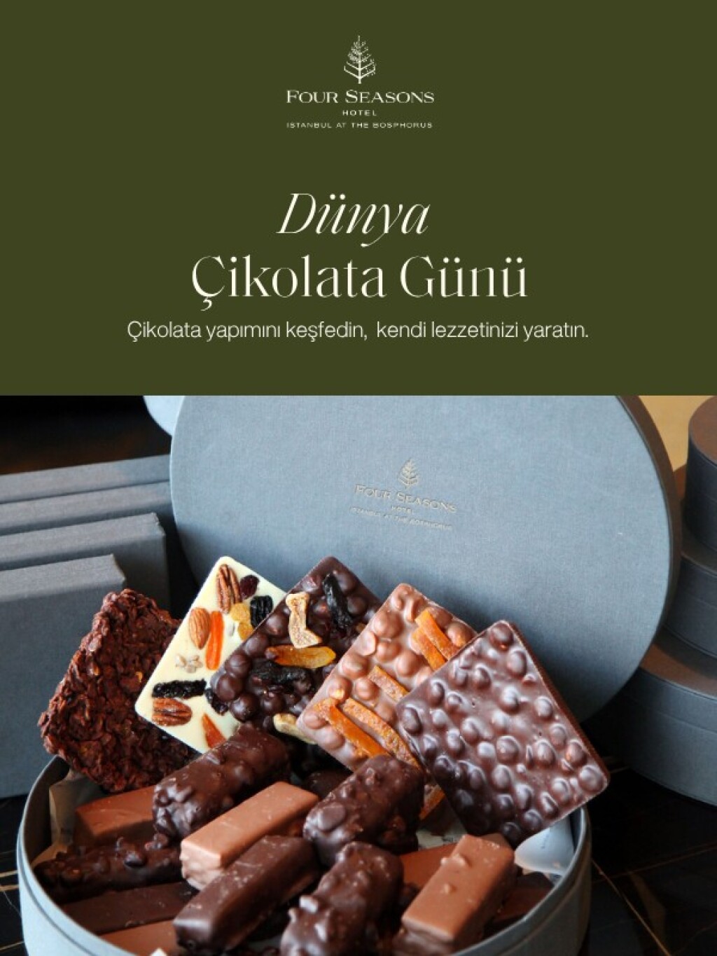 Dünya Çikolata Günü'ne Özel Çikolata Atölyesi Deneyimi