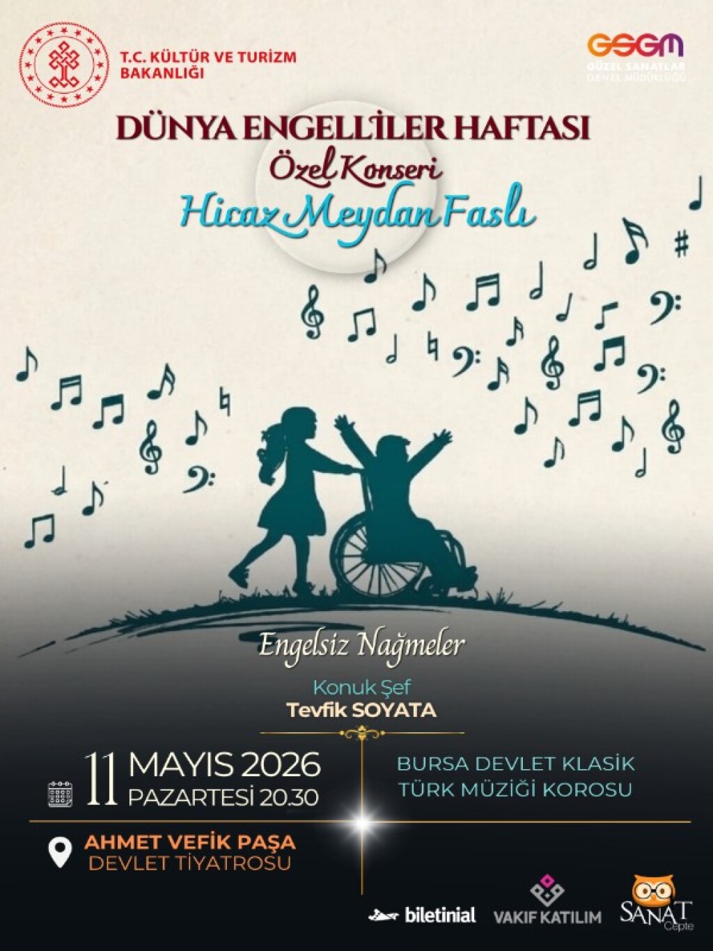 Dünya Engelliler Haftası Özel Konseri - Bursa Devlet Klasik Türk Müziği Korosu
