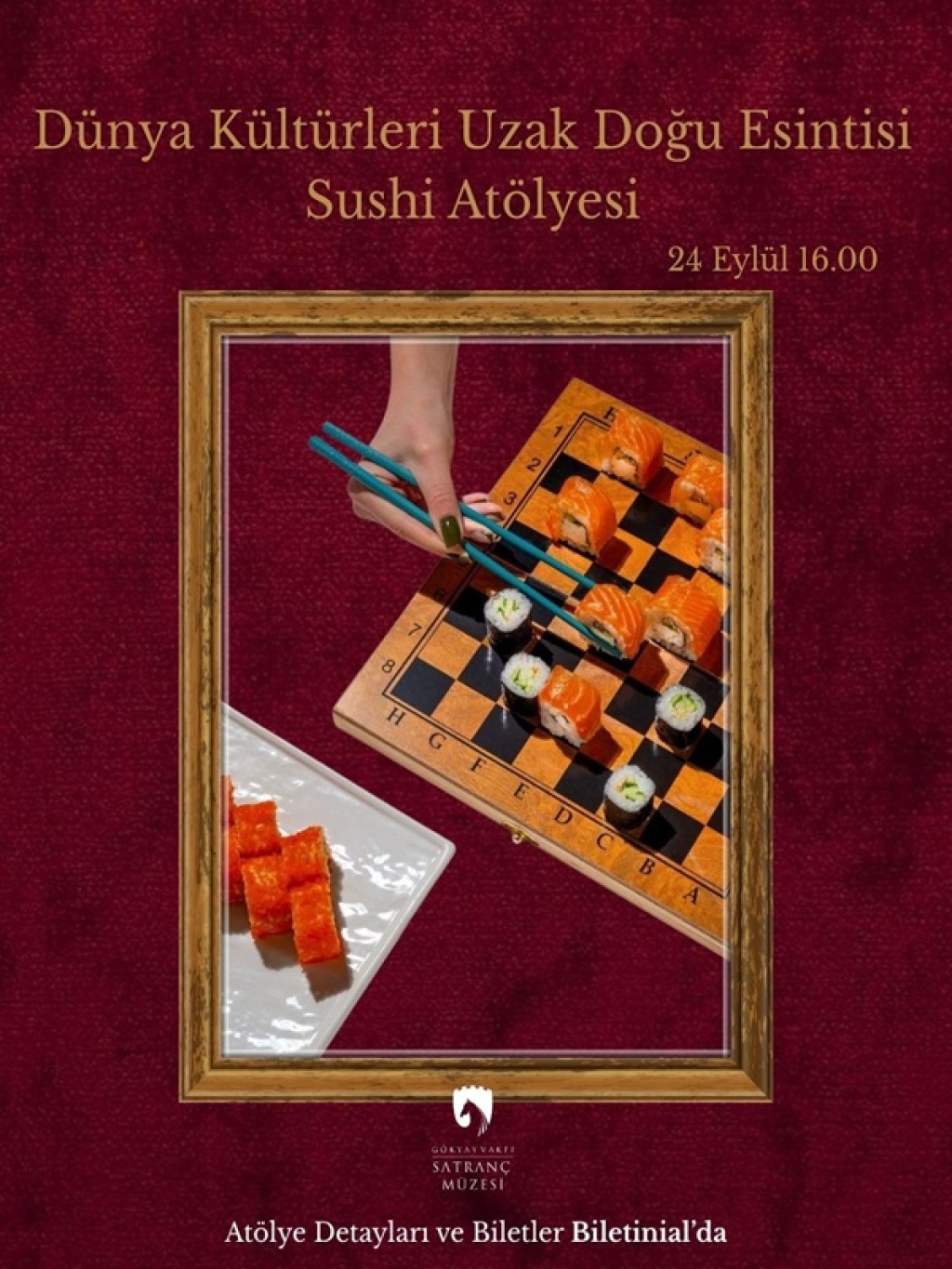 Dünya Kültürleri: Uzak Doğu Esintisi Sushi Atölyesi