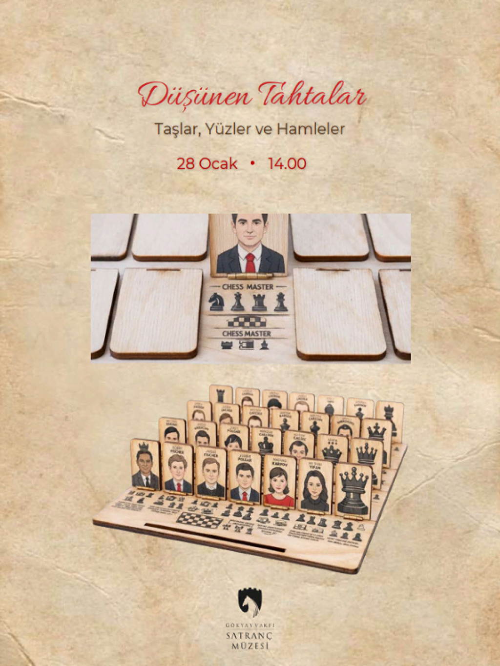 Düşünen Tahtalar, Taşlar, Yüzler ve Hamleler