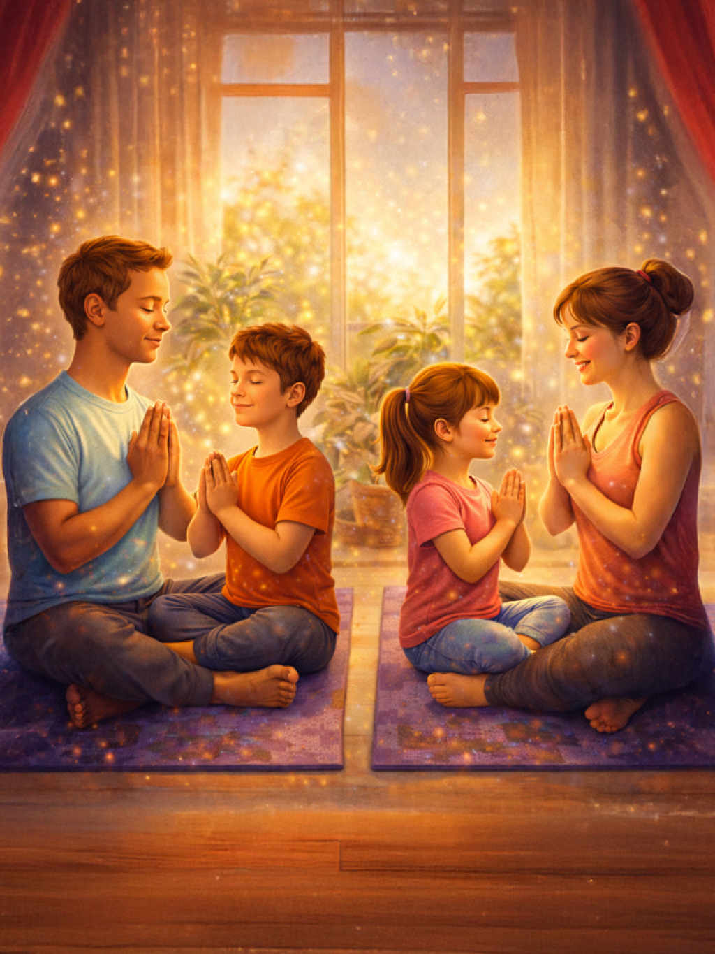 Ebeveyn-Çocuk Yogası Yaş Grubu: 8-11