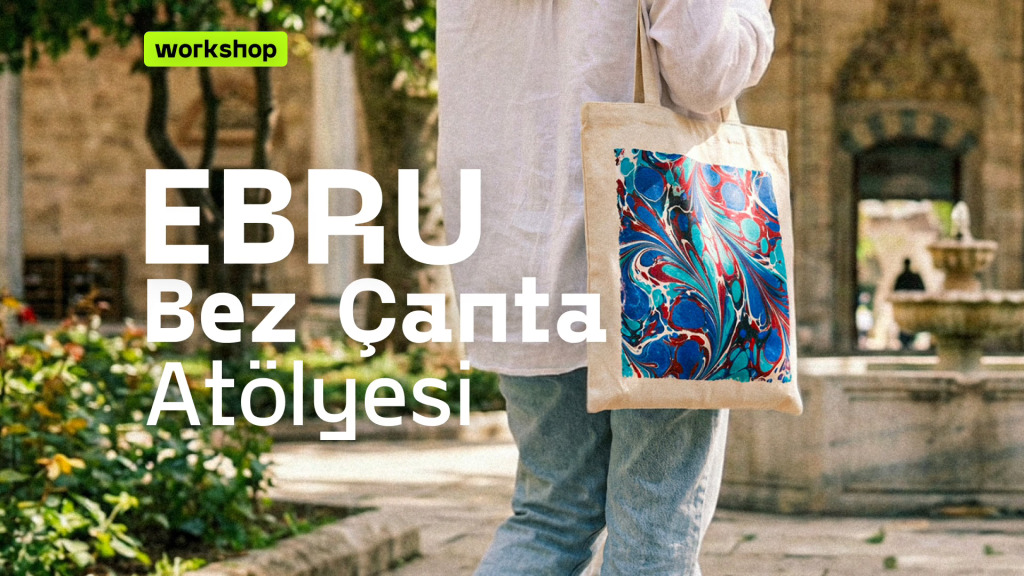 Ebru ile Bez Çanta Tasarım Atölyesi