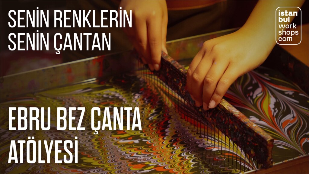 Ebru ile Bez Çanta Tasarım Atölyesi (7-31 Ekim)