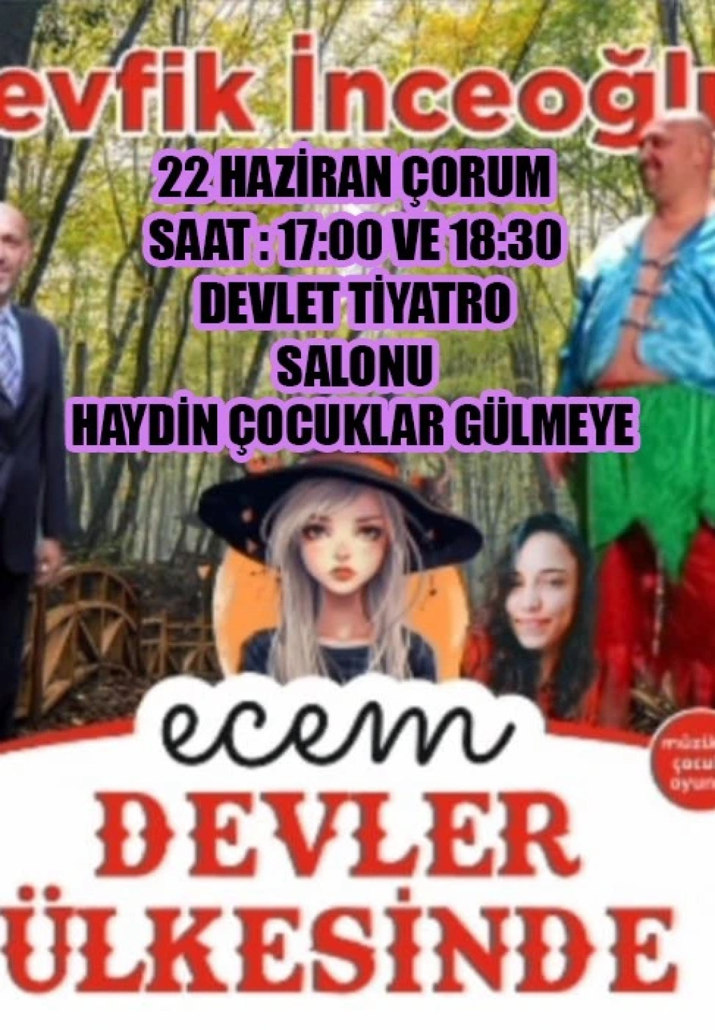 Ecem Düşler Ülkesinde Müzikli Çocuk