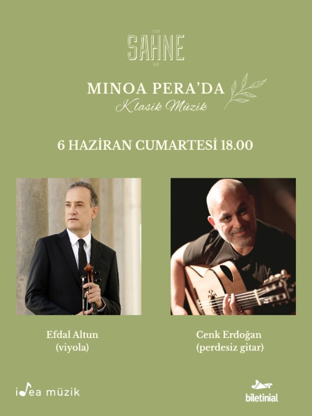Efdal Altun (viyola) & Cenk Erdoğan (perdesiz gitar)