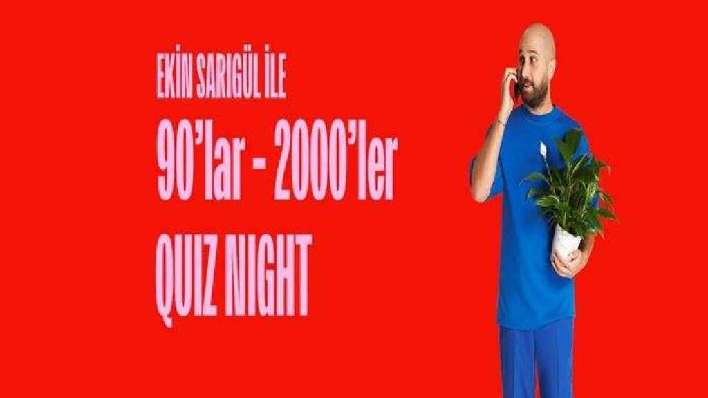 Ekin Sarıgül ile 90'lar 2000'ler Quiz
