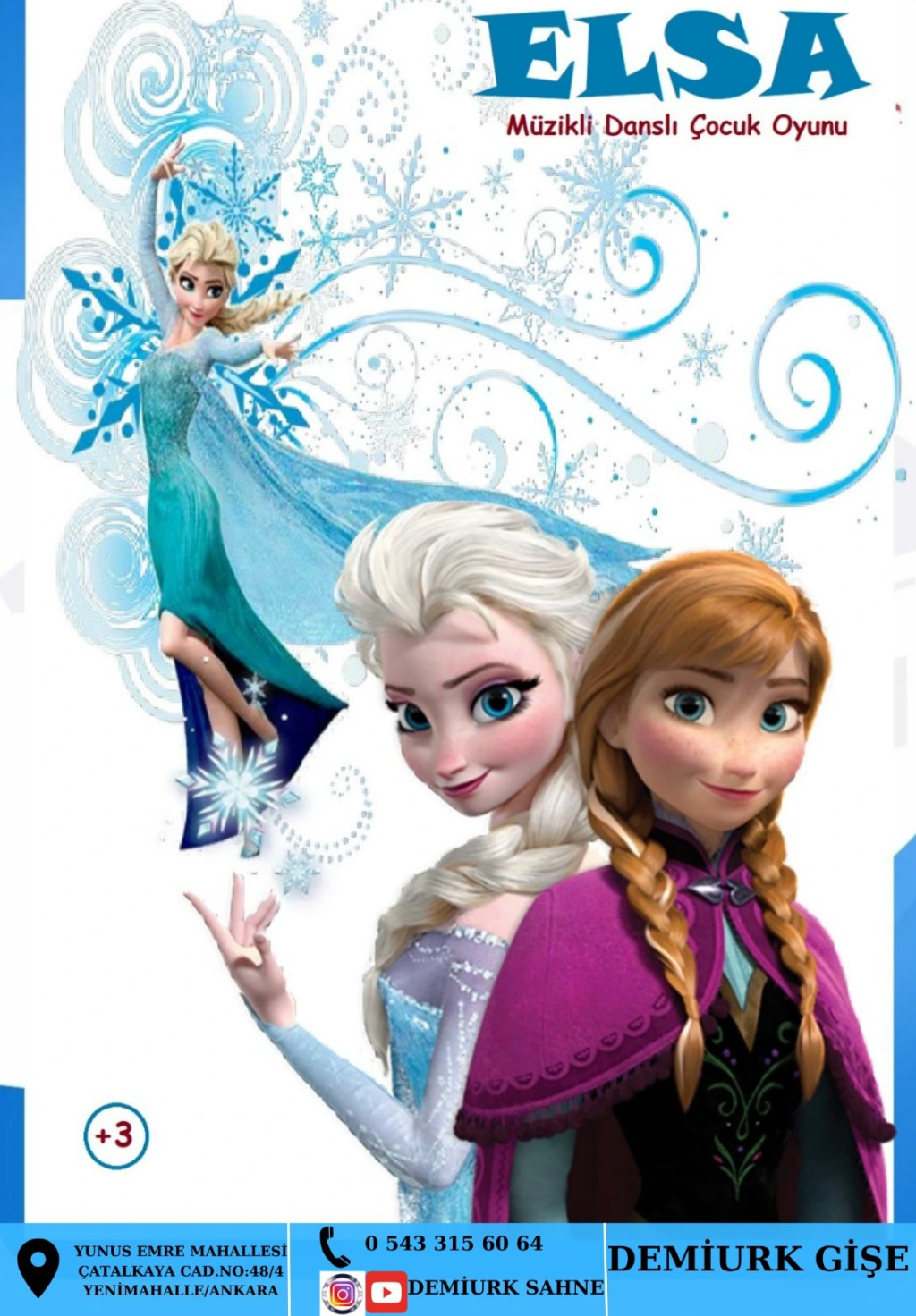 Elsa Müzikli Danslı Çocuk