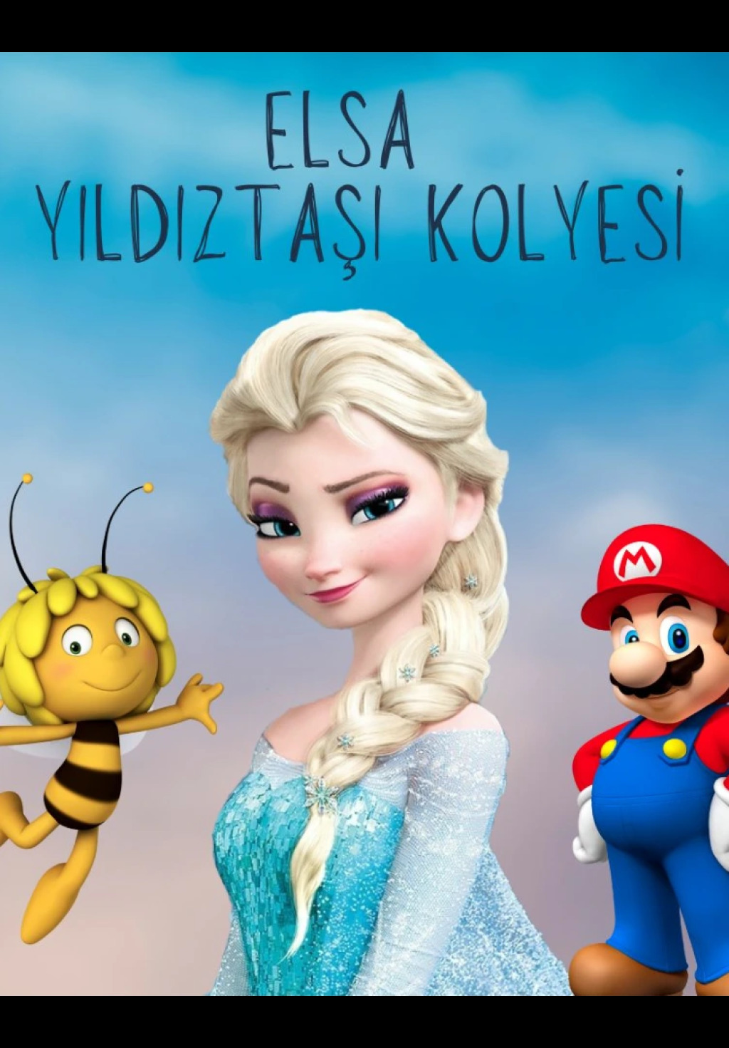 Elsa Yıldıztaşı Kolyesi Çocuk