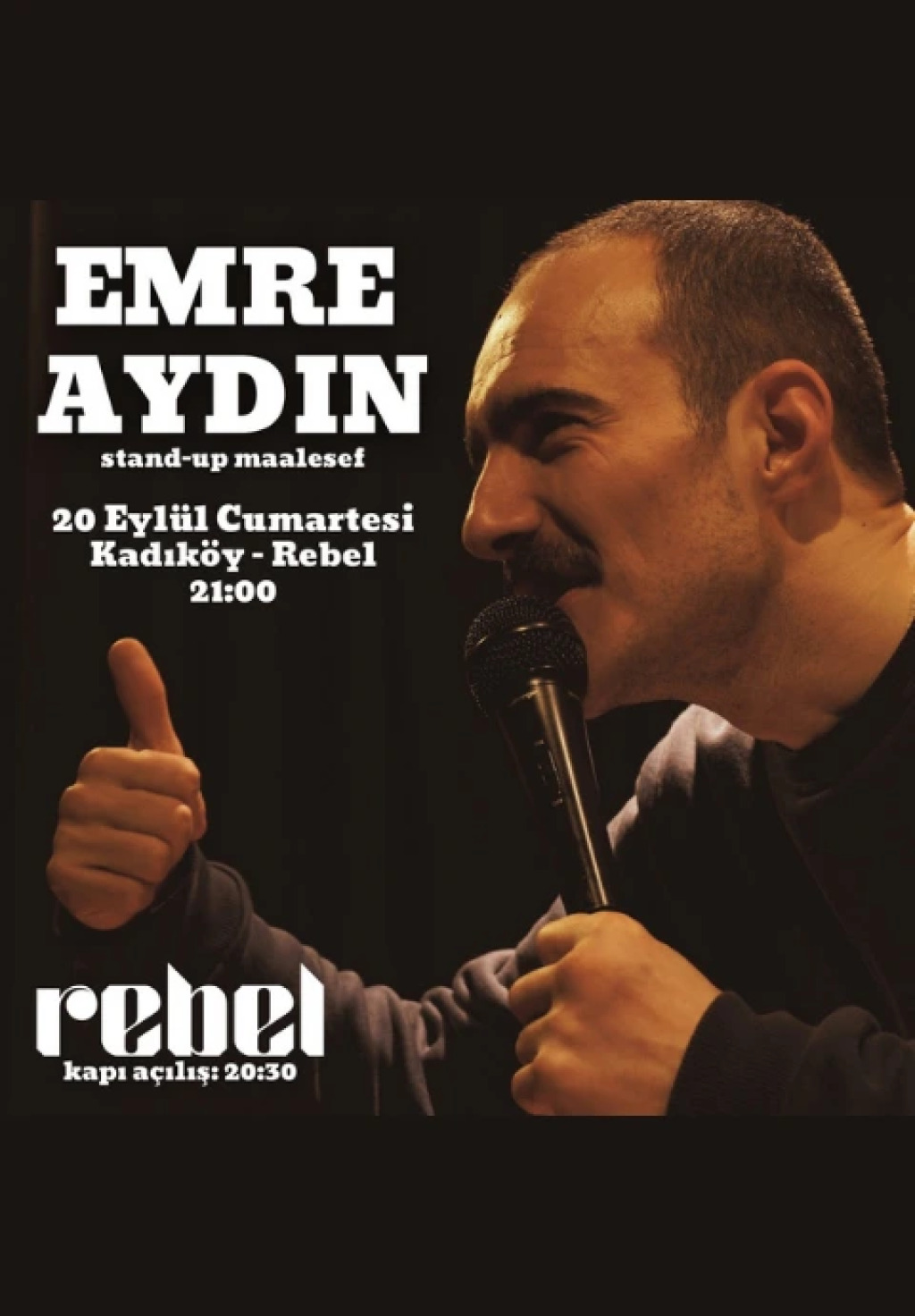 Emre Aydın "stand-up maalesef" Tek Kişilik Gösteri