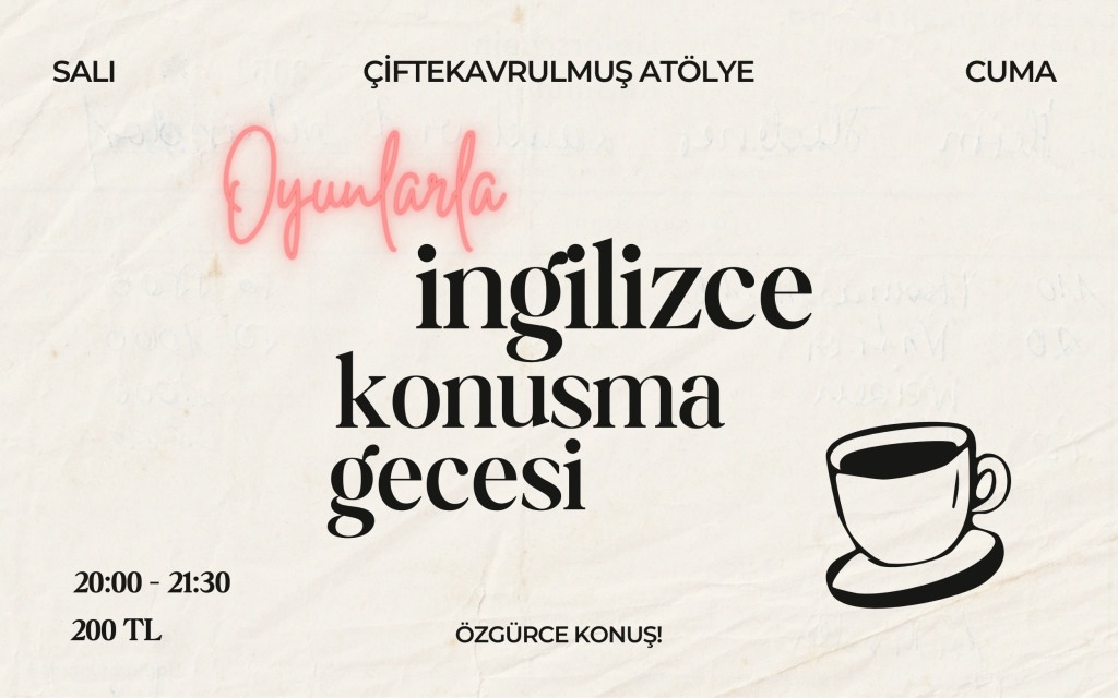 English Night: Games & Conversations