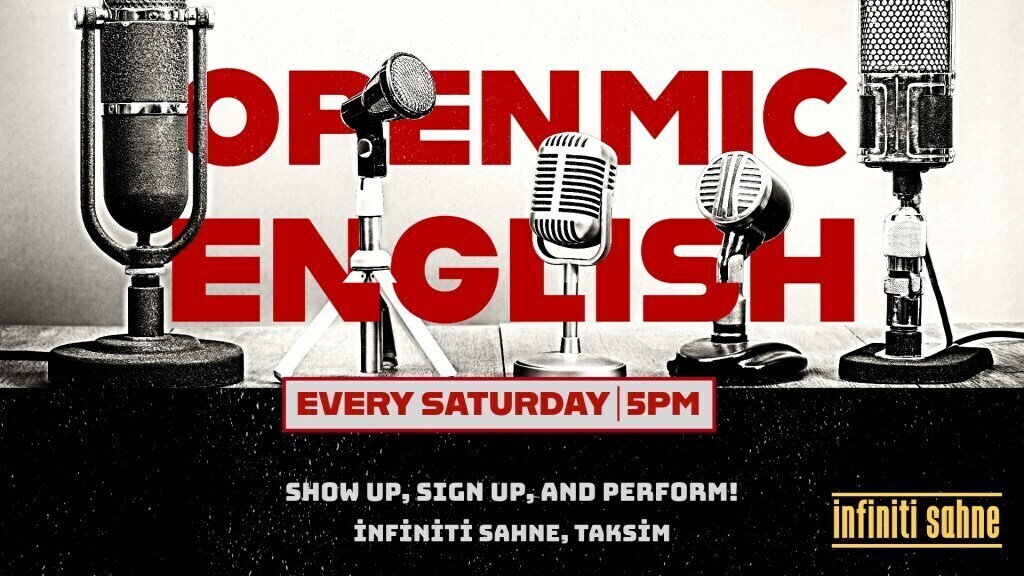 English Stand-up Comedy Taksim Open Mic