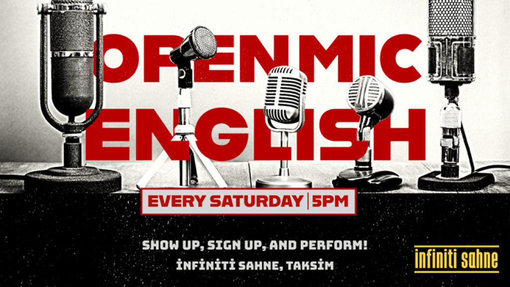 English Stand Up Taksim Comedy Open Mic