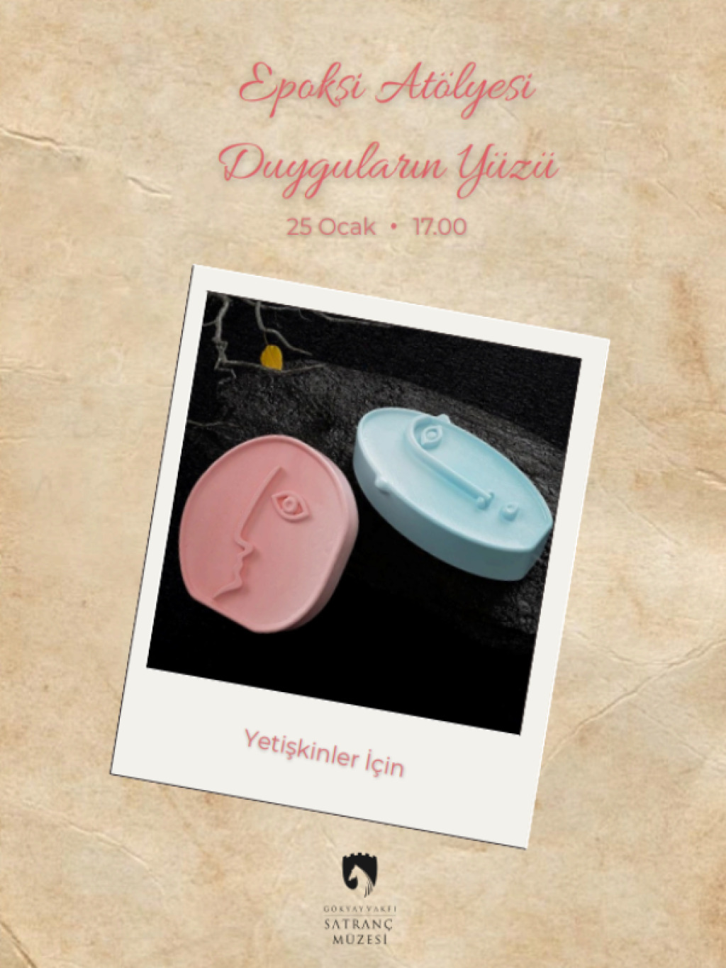 Epoksi Atölyesi – Duyguların Yüzü (Yetişkin)