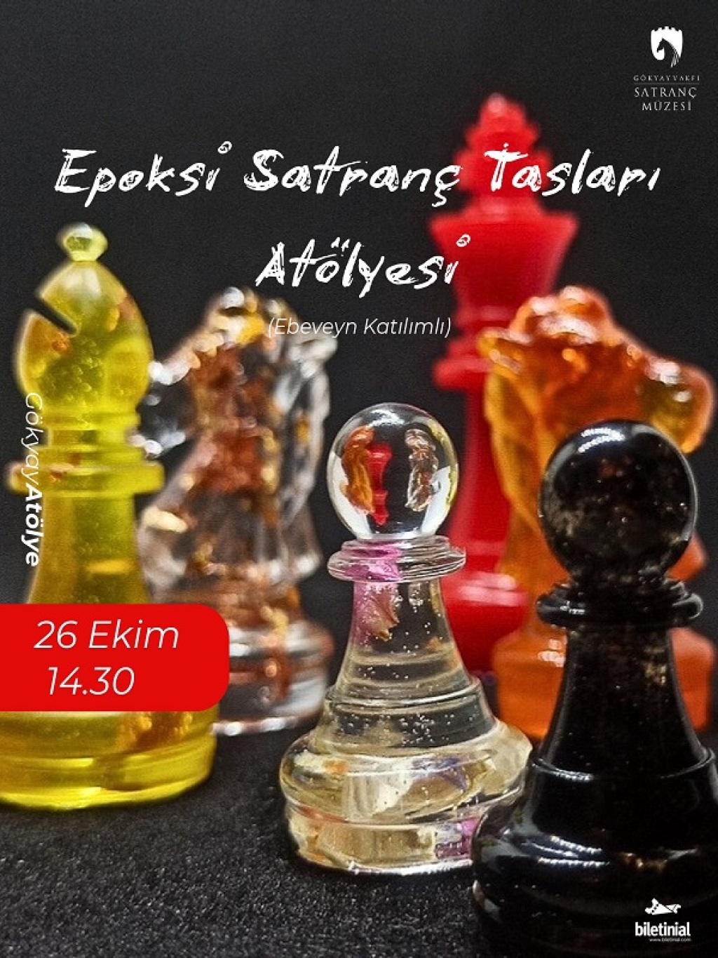 Epoksi Satranç Taşları Atölyesi