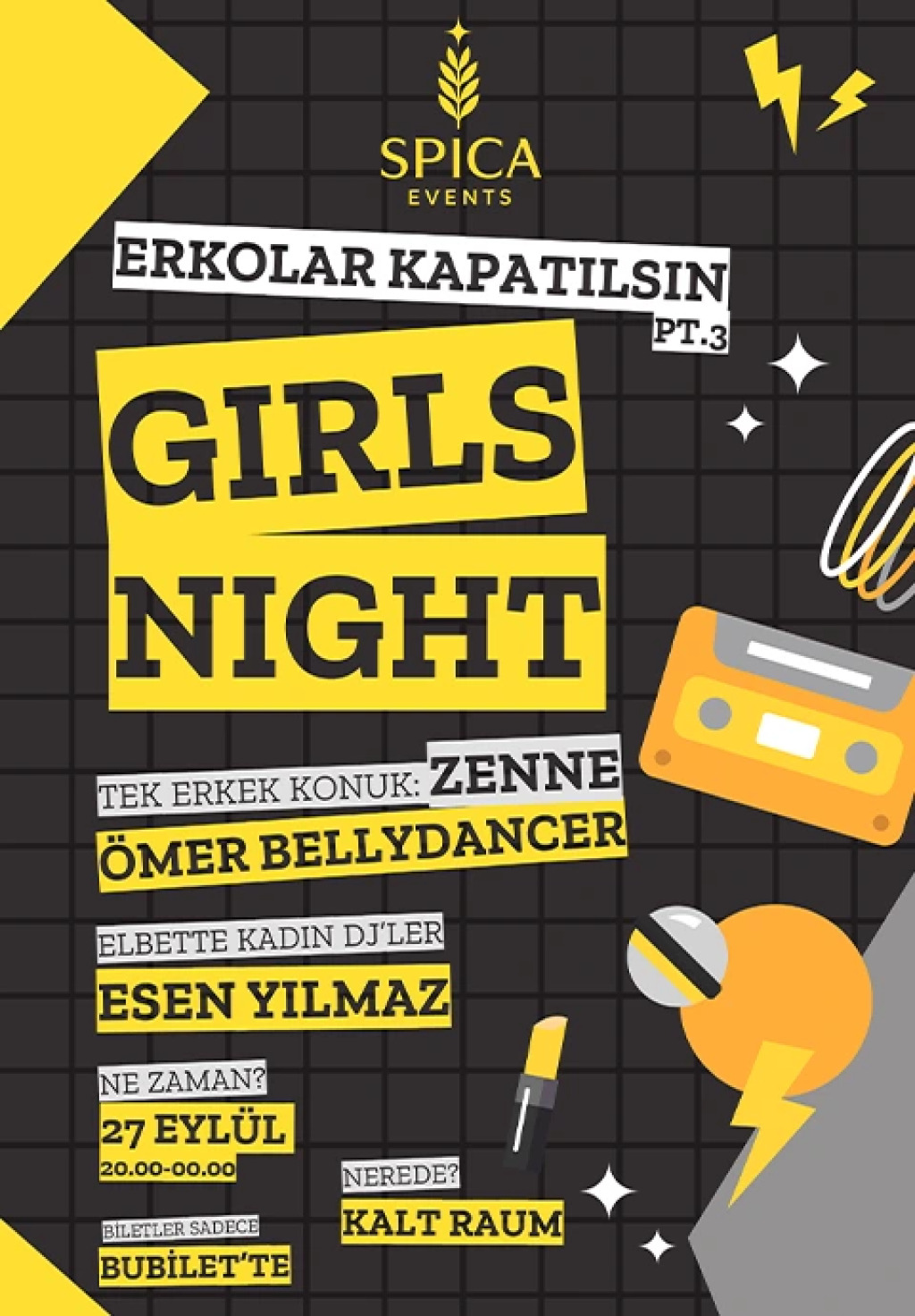 ERKOLAR KAPATILSIN! – Girls Night