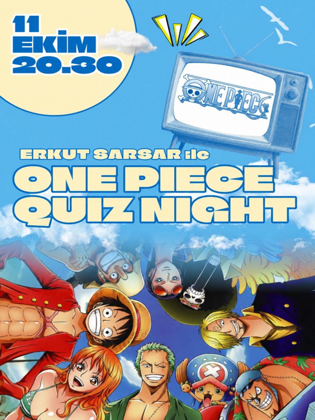 Erkut Sarsar ile One Piece Quiz Night
