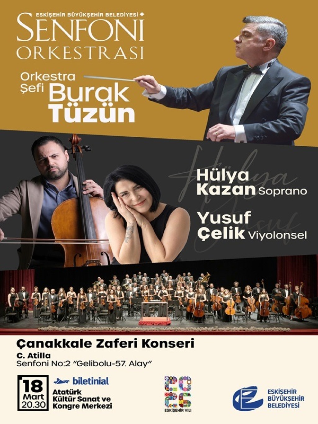 Eskişehir Senfoni Orkestrası - 18 Mart
