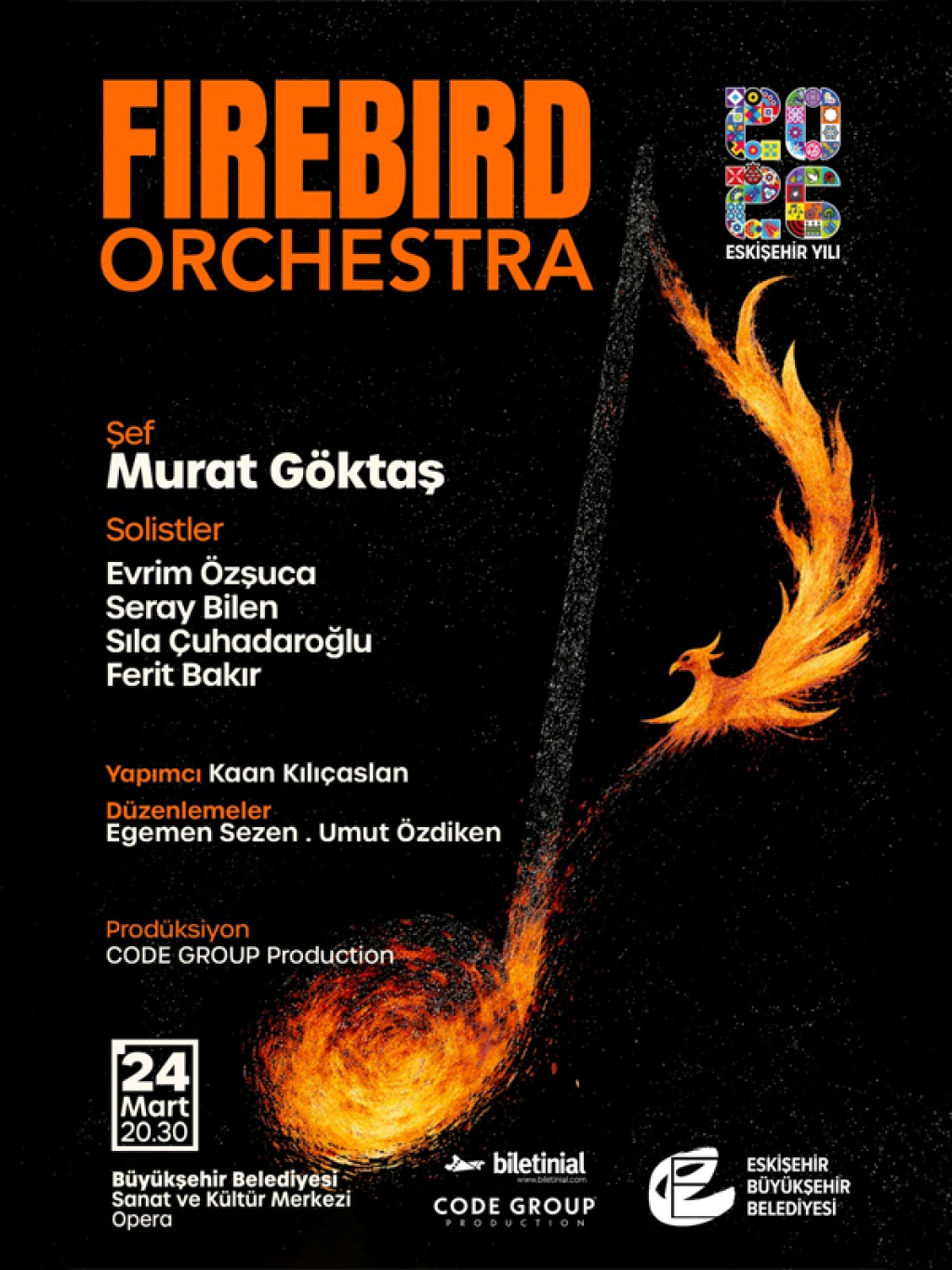 Eskişehir Senfoni Orkestrası - 24 Mart