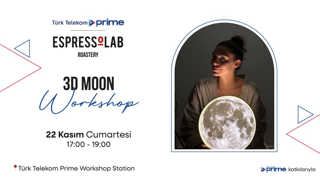 Espressolab 3D Moon Workshop