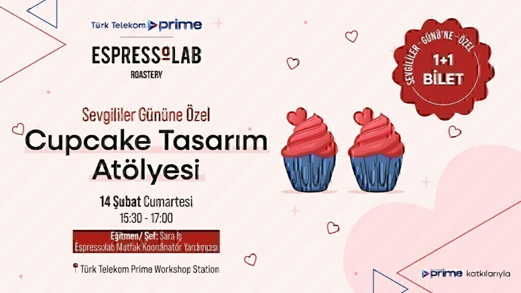 Espressolab Cupcake Tasarım Atölyesi